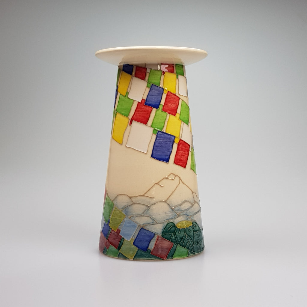 Dennis Chinaworks Sally Tuffin Nepal vase - uk-art-pottery-test-site