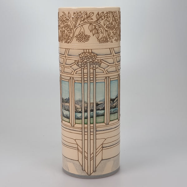 Lockdown at Blackwell vase designed by Sally Tuffin for the Dennis Chinaworks