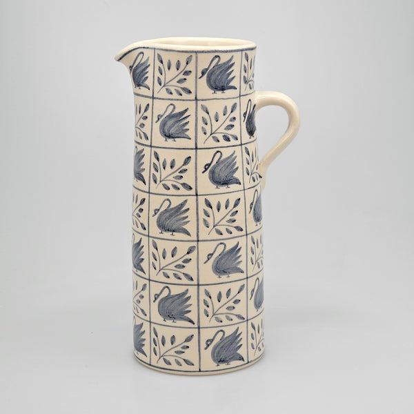 Swan design jug by Sally Tuffin after William Morris