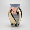 Penguin small baluster (early version, some crazing) designed by Sally Tuffin for the Dennis Chinaworks