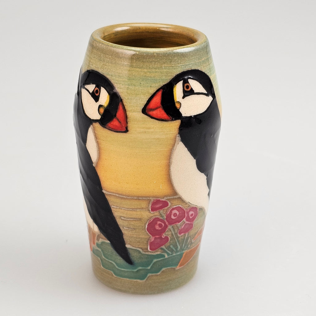 Dennis Chinaworks Puffin Barrel 3" designed by the Dennis Chinaworks