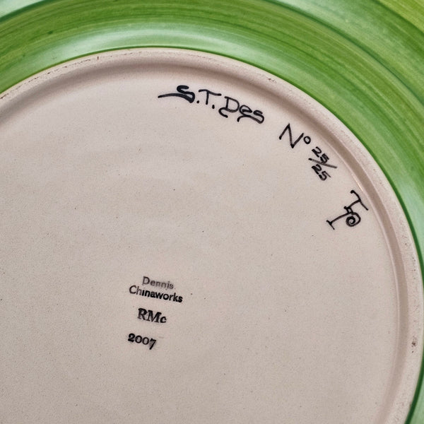 Tiffany Charger 13" designed by Sally Tuffin for the Dennis Chinaworks