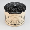 Black Polar Bear lidded box