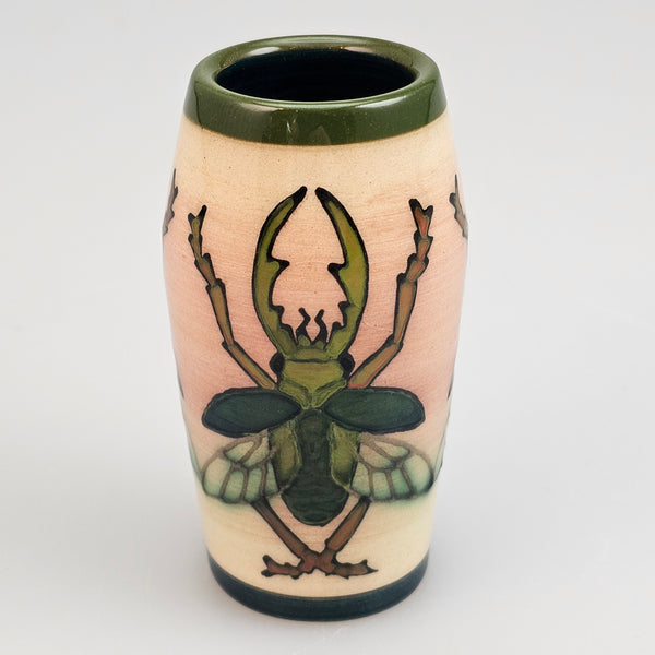 Miniature Stag Beetle Barrel Designed by Sally Tuffin For the Dennis Chinaworks