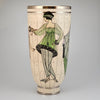 Poiret 16" Deco vase edition of 5