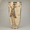 Poiret 16" Deco vase edition of 5