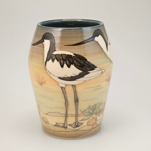 Limited Edition Avocet vase designed by Sally Tuffin for the Dennis Chinaworks