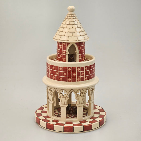 Venetian Mouse Tower designed by Sally Tuffin for the Dennis Chinaworks edition of 20