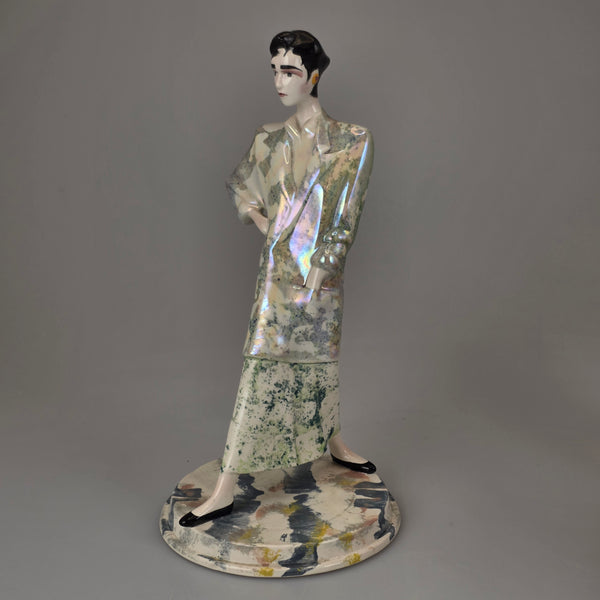 Fashion Figure 11.5" modelled by Roger Michell for the Dennis Chinaworks