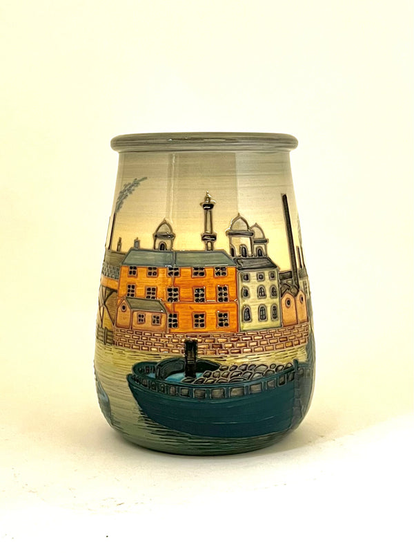 Manchaster Ship Canal Vase designed by Sally Tuffin in an edition of 10