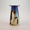 Dennis Chinaworks Penguin On light blue Conical 6" - uk-art-pottery-test-site