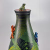 Dennis Chinaworks Frog Tree Flask 14"