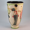 Paul Poiret unique vase after Georges Lepape Designed by Sally Tuffin for Bonhams