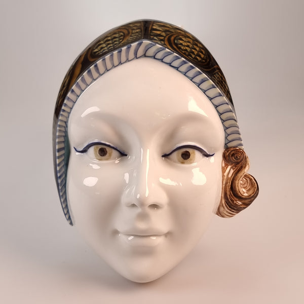 David Burnham Smith 1920's girl Face Mask
