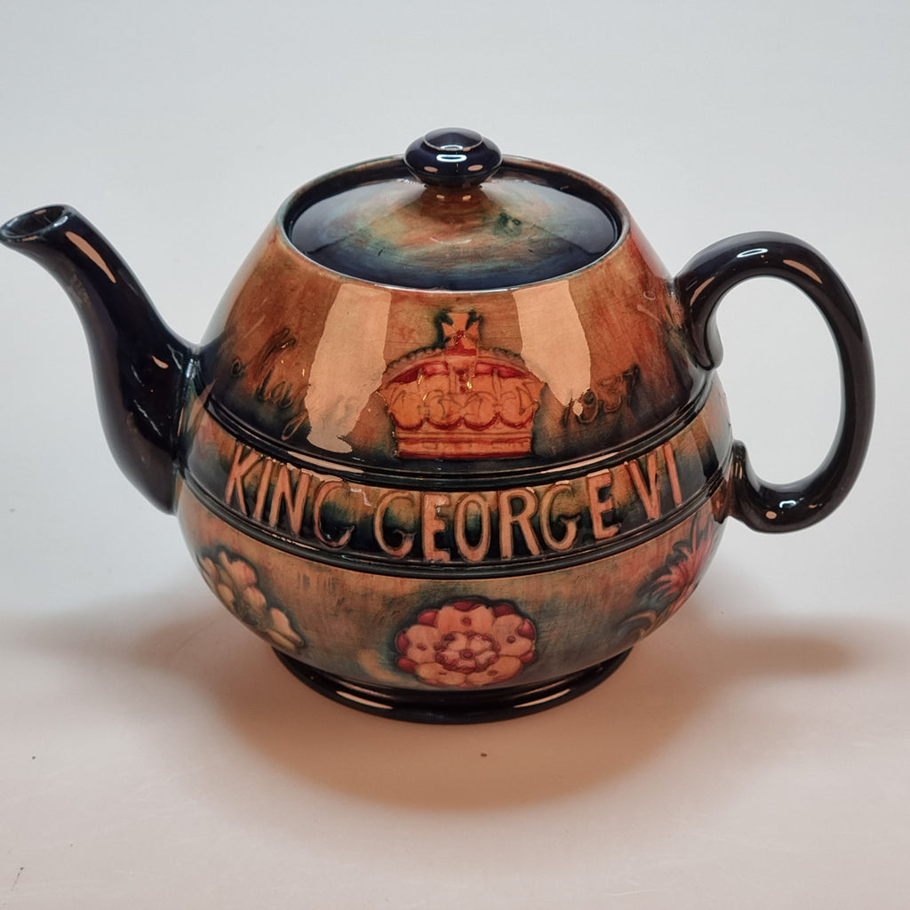 William Moorcroft Commemorative Teapot