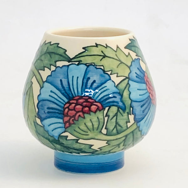 De Morgan Bud vase 4.5 inch