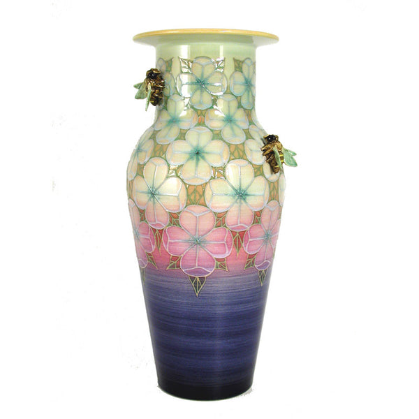 Dennis Chinaworks Blossom and bee Etruscan 12" - uk-art-pottery-test-site