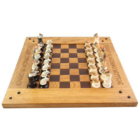 The full chess set - uk-art-pottery-test-site