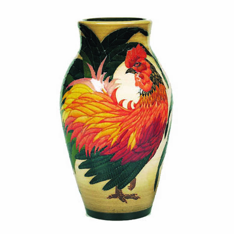 Dennis Chinaworks Cockerel Natural Baluster 10" - uk-art-pottery-test-site