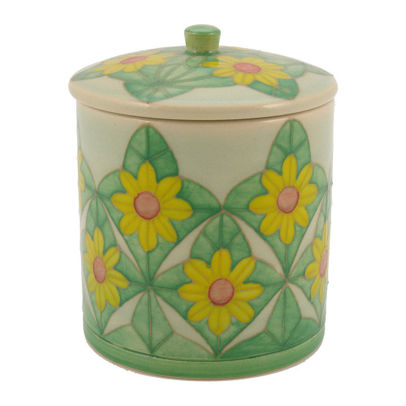 Dennis Chinaworks Daisy Gothic Lidded Box 4.5" - uk-art-pottery-test-site