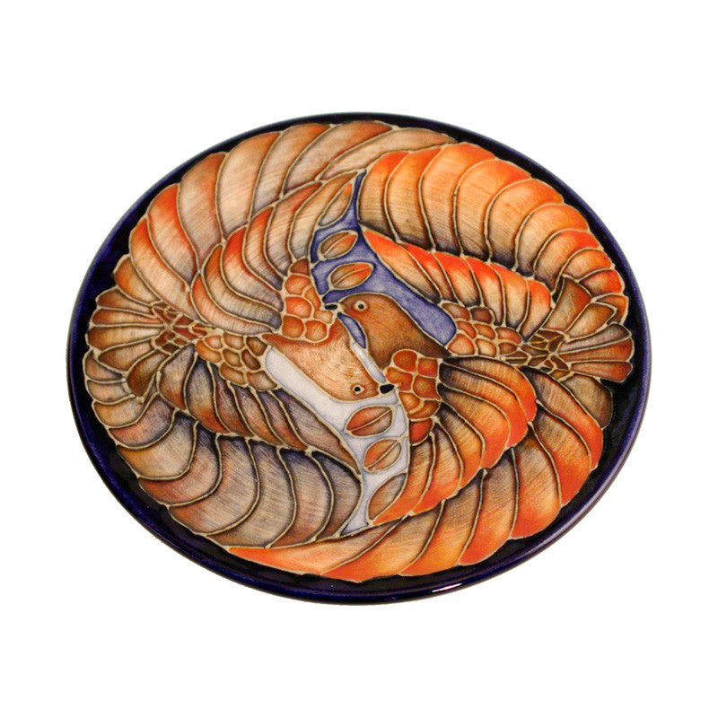 Dennis Chinaworks Dove Double Dove Roundel 6" - uk-art-pottery-test-site
