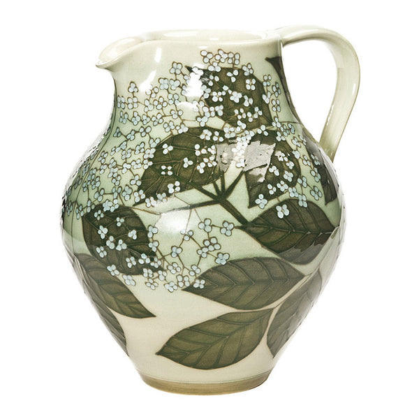 Dennis Chinaworks Elderflower Natural Jug 9" - uk-art-pottery-test-site