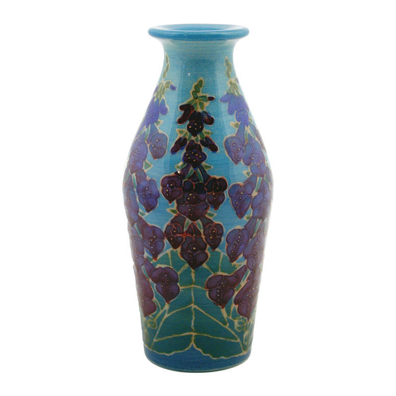 Dennis Chinaworks Foxglove Standard Bottle 4.75" - uk-art-pottery-test-site