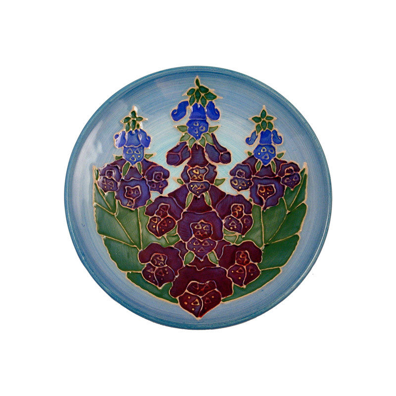 Dennis Chinaworks Foxglove Standard Roundel 6" - uk-art-pottery-test-site