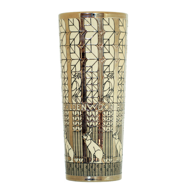 Dennis Chinaworks Holden Wood tall cylinder vase - uk-art-pottery-test-site