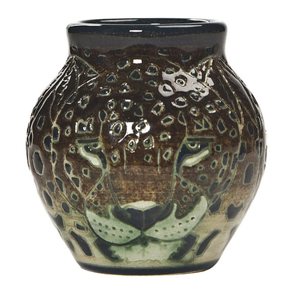 Dennis Chinaworks Ocelot Standard Mr T 2.5" - uk-art-pottery-test-site