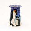 Dennis Chinaworks Penguin On light blue Conical 3" - uk-art-pottery-test-site