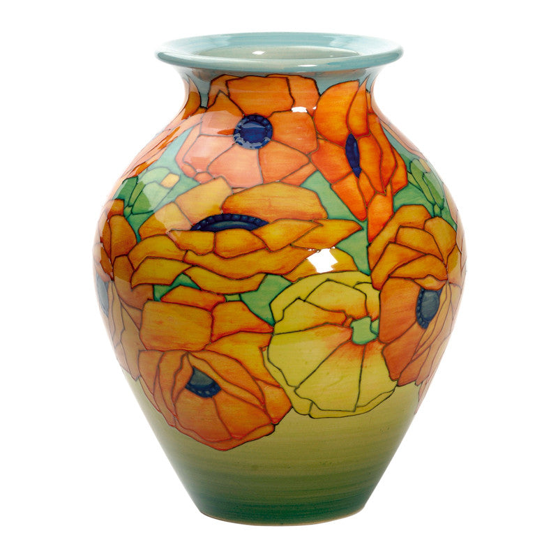 Dennis Chinaworks Poppy Oriental BP 10" - uk-art-pottery-test-site