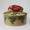 Dennis Chinaworks Crab Lidded Shallow Box - uk-art-pottery-test-site