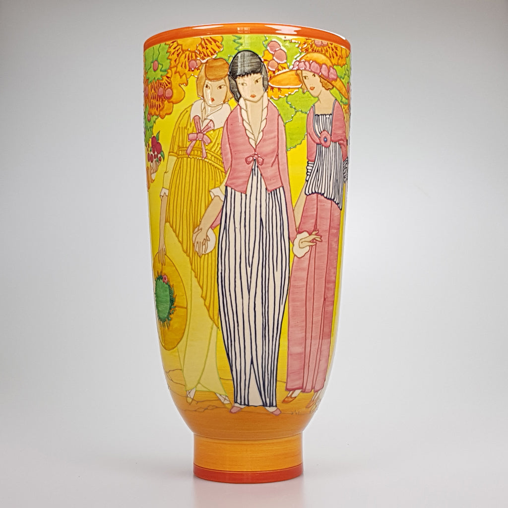 Dennis Chinaworks Sally Tuffin Designed "One Off" Extra Large Bud Vase - uk-art-pottery-test-site