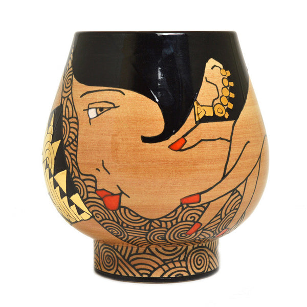 Dennis Chinaworks Joesephine Baker Bud vase - uk-art-pottery-test-site