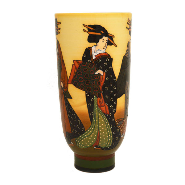 Dennis Chinaworks Sally Tuffin Autumn Geisha - uk-art-pottery-test-site