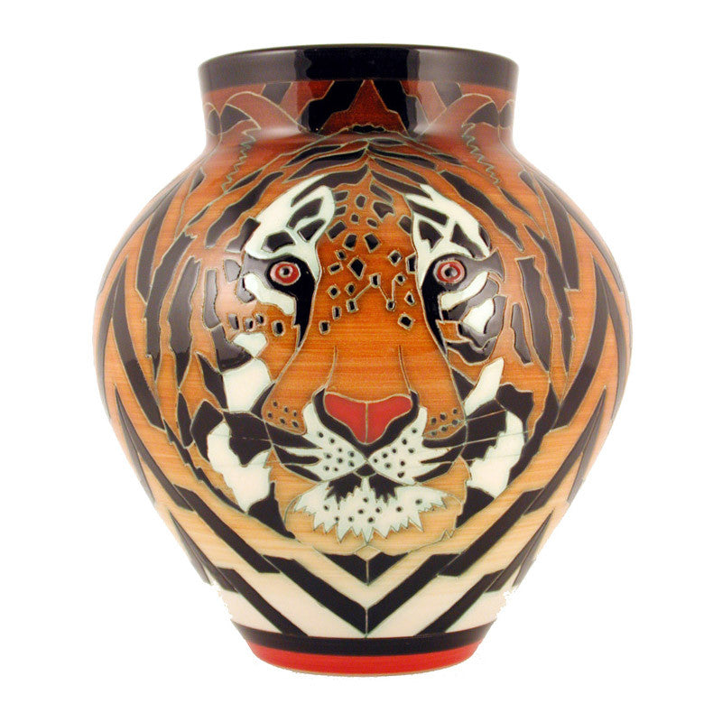 Dennis Chinaworks Tiger Standard Mr T 8.5" - uk-art-pottery-test-site