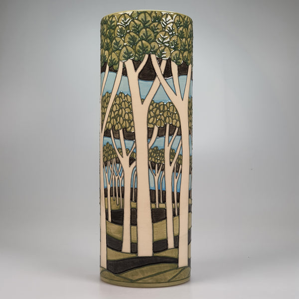 Umbrella Pines vase designed by Sally Tuffin for the Dennis Chinaworks