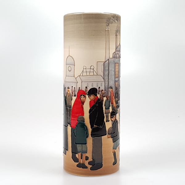 Lowry "Salford street scene" Limited edition vase