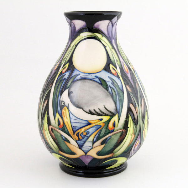 Moorcroft Pottery Shearwater Moon design by Emma bossons - uk-art-pottery-test-site
