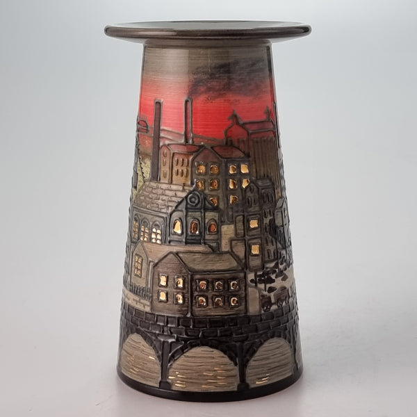 New Dennis Chinaworks Industrial vase designed by Sally Tuffin